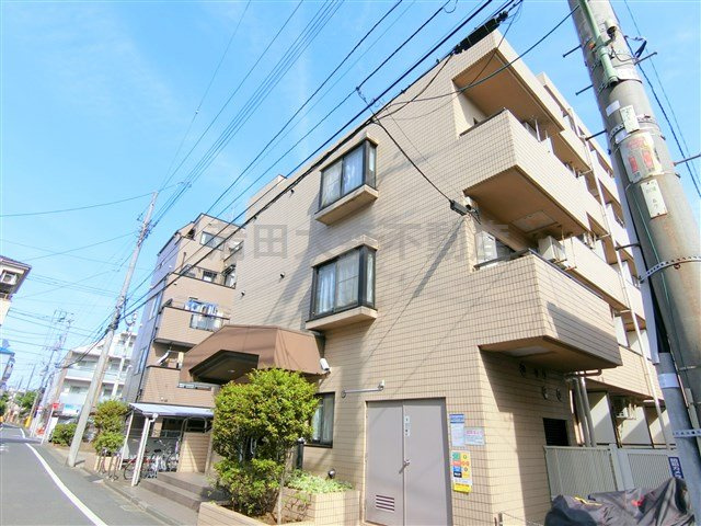 オリンポス大森の外観|外観　鉄筋コンクリートのしっかりしたマンション