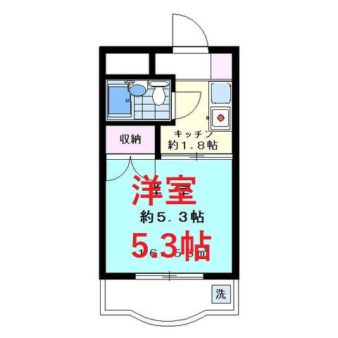 【間取り】 | ベルサイユ池上Ｎｏ．３