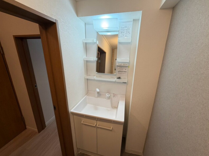 和泉台マンションの洗面所
