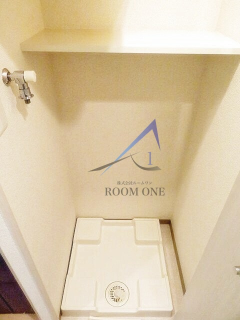 ガーラ・グランディ大森の設備|洗濯機置場です。