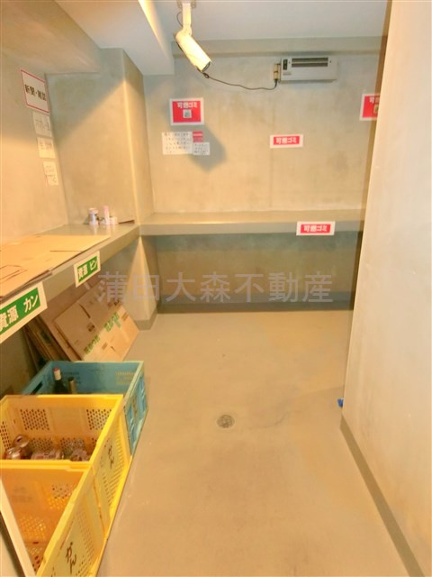 ハーモニーレジデンス東京羽田スカイブリッジのその他共用部分|曜日時間関係なくゴミ出し可能な敷地内ゴミ捨て場