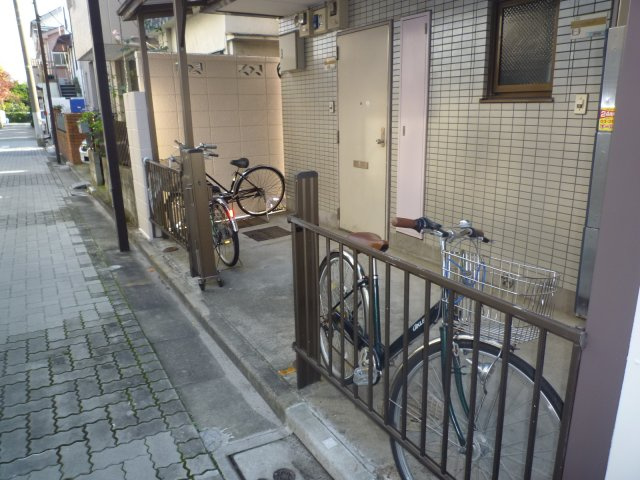 サンドシティーハイツのエントランス