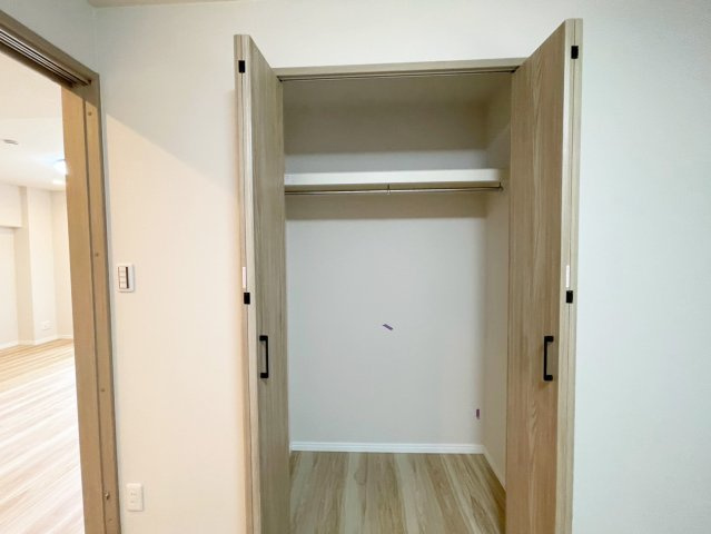 北摂マンションの収納|大きなスペースがあり、収納には困りません
