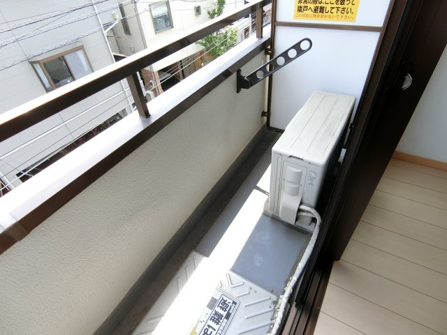ジュネス澤木のバルコニー