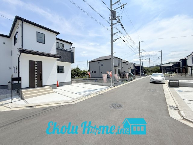 あきる野伊奈第10　全15棟　15号棟の前面道路含む現地写真|2026年8月 撮影