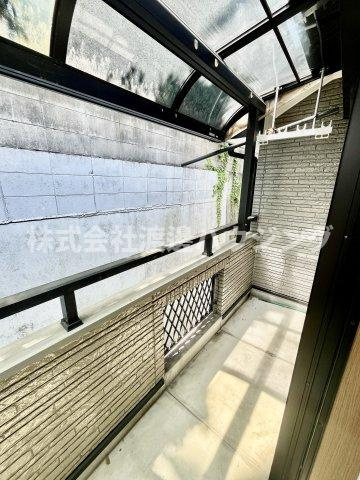 菅相塚町一戸建のバルコニー