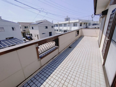 【バルコニー】 | 福津市西福間3丁目戸建