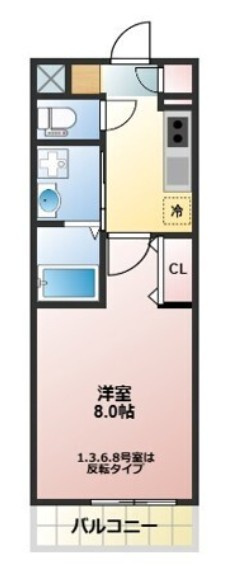 フレグレンスの間取り