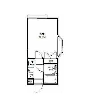 【間取り】 | 池尻アサカコーポ