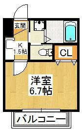 フォルス12の間取り
