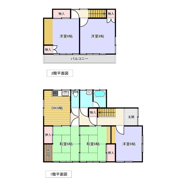 高崎市剣崎町の間取り