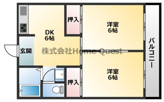 【間取り】 | 八戸ノ里GLマンション