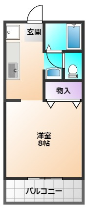 ジュネスⅡの間取り