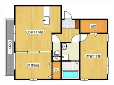 オータムプラッツの間取り