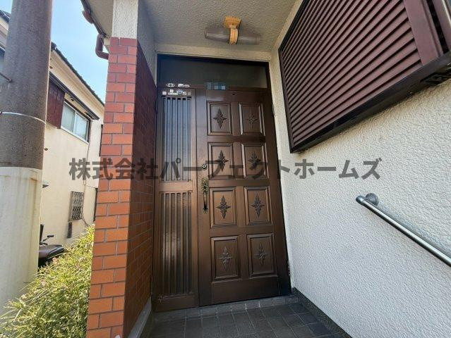 堀溝3丁目戸建　賃貸のエントランス|エントランスです