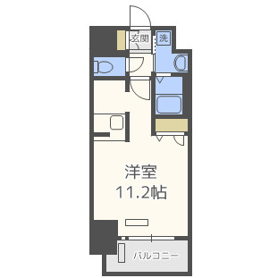 プレサンス扇町駅前の間取り|プレサンス扇町駅前　間取り