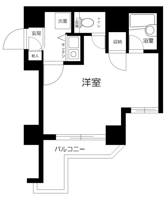 サンテミリオン笹塚の間取り