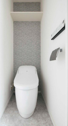 杉並区方南１丁目のアパートのトイレ|ゆったりとした空間のトイレです