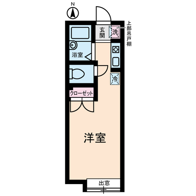 カーサ西荻の間取り