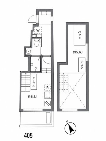 アリカ大森1の間取り