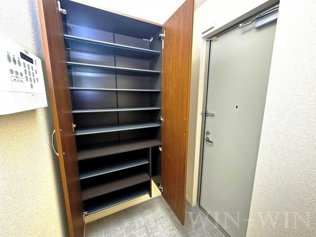 D-square湊町の玄関