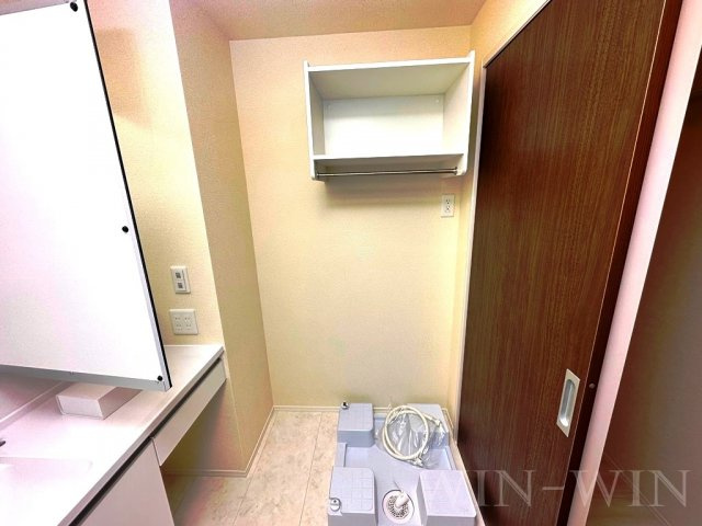 D-square湊町の洗面所