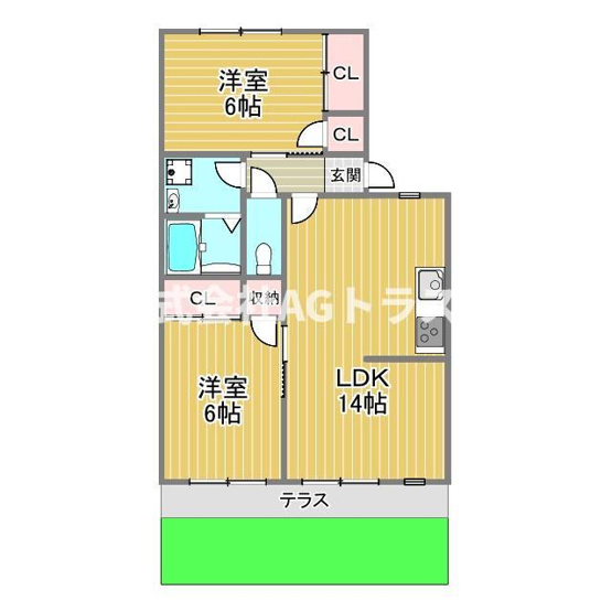 【間取り】 | ヴォラトスA