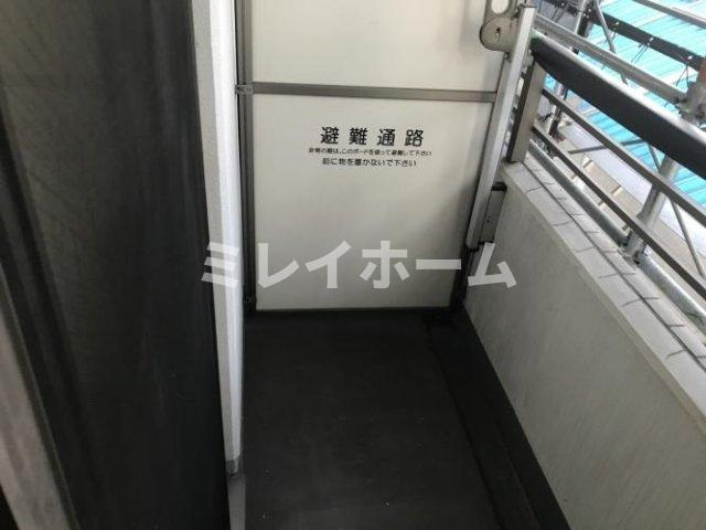 EXIM大森のバルコニー