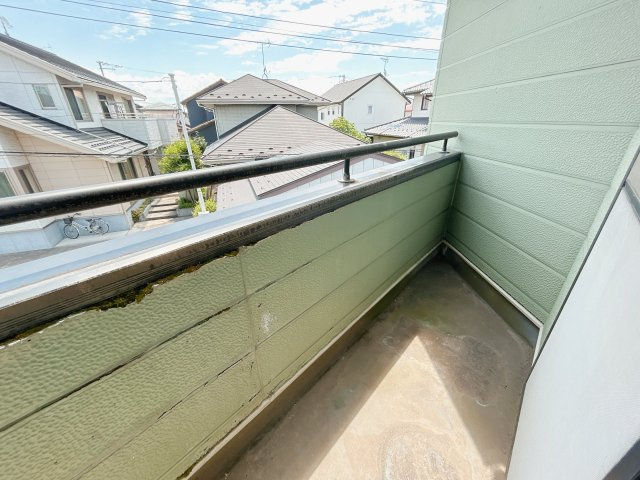 中古戸建　鏡石町中町　第一小・鏡石中のバルコニー|【リフォーム中】