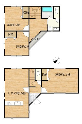 中古戸建　鏡石町中町　第一小・鏡石中の間取り|【リフォーム中】3LDK　水回り設備は全て交換を行う予定です！