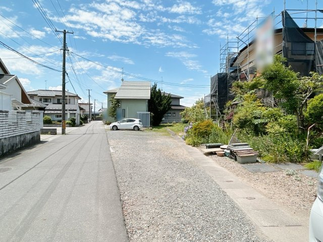 中古戸建　鏡石町中町　第一小・鏡石中の前面道路含む現地写真
