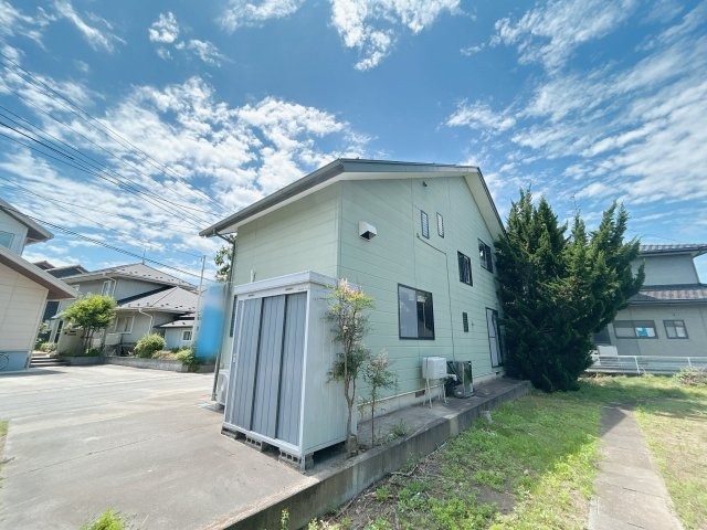 中古戸建　鏡石町中町　第一小・鏡石中の外観|【リフォーム中】