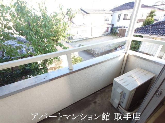 エクセル藤代のバルコニー