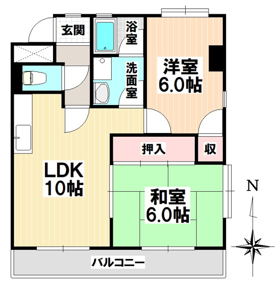 【間取り】 | メゾン見晴台