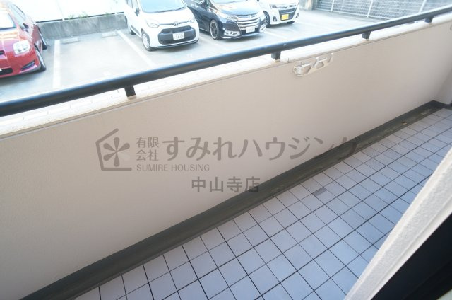 ツインパレス北伊丹のバルコニー