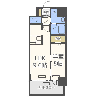 プレサンス梅田東クォーレの間取り|プレサンス梅田東クォーレ　間取り