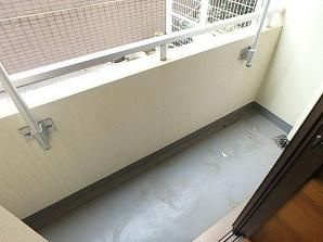 サンライズハイツのバルコニー