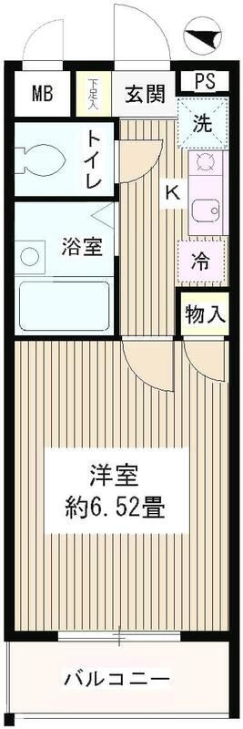 サンライズハイツの間取り