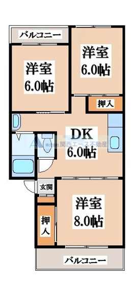 【間取り】 | PALMIZIO瓢箪山