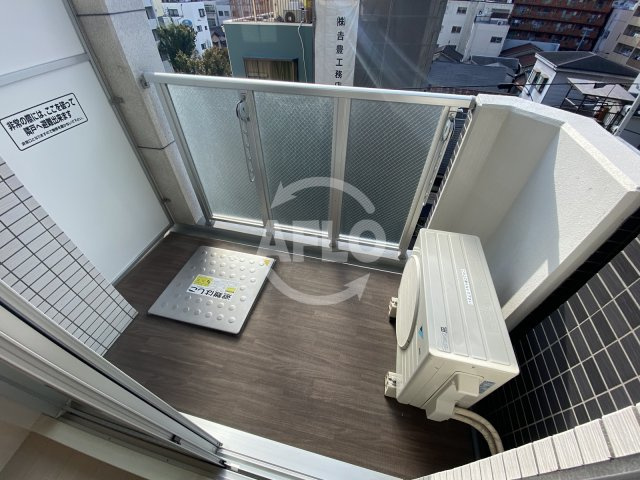 インザグレイス梅田北のバルコニー|インザグレイス梅田北　バルコニー