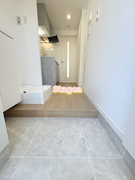 パームコテージ18番館の玄関