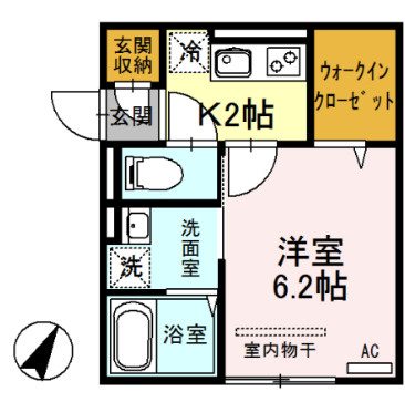 アブリールの間取り