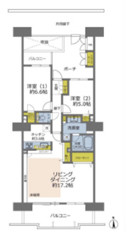 【間取り】 | オラリオン　サイト4番館
