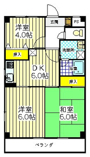 【間取り】 | マグノリアハイツ（建替え短期専用） | マグノリアハイツ