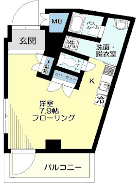 ハーモニーコートの間取り