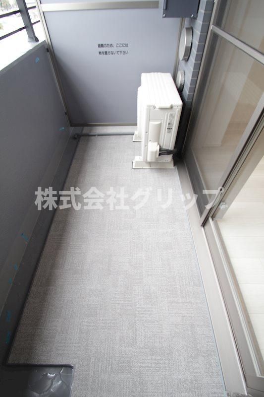 横浜市神奈川区大口仲町の賃貸マンションのバルコニー