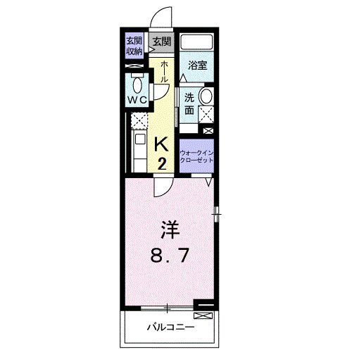 プレジェーネ一津屋の間取り