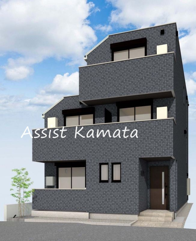 ルナリア大森町の外観パース