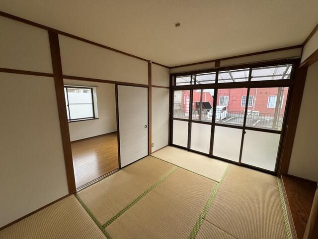 平島貸家の寝室