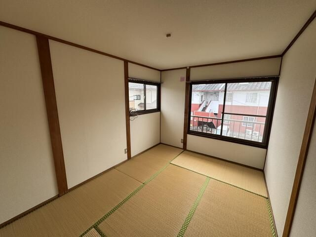 平島貸家の寝室